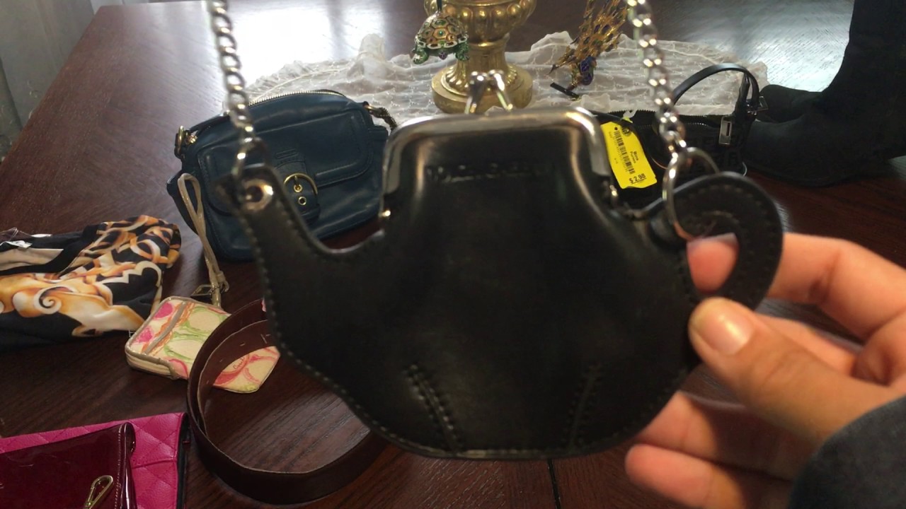 Designer Thrift Haul Handbags Versace, Fendi Dior, Dolce & gabanna