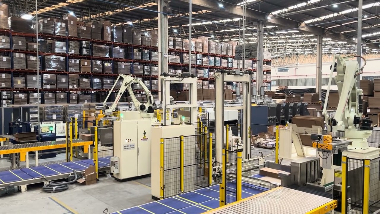 Automatic Robot Palletizer system