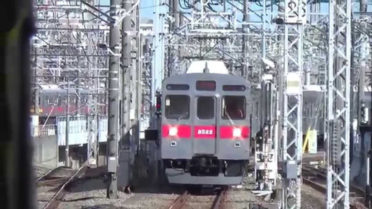 東急田園都市線鷺沼駅で車両交換60t Youtube 東急田園都市線鷺沼駅で車両交換60t Youtube
