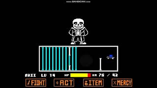 UNDERTALE - Sans Fight but it's a Survival Fight By ari æ Completed!