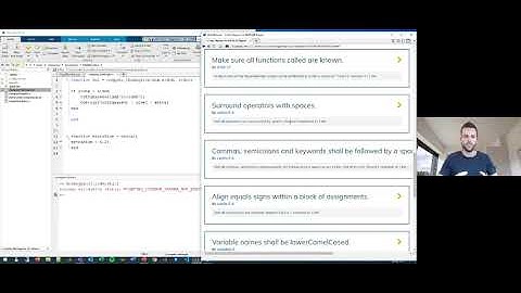 Checking your MATLAB code against coding standards  - Robin Loose - MATLAB Coders