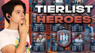 TIERLIST DE HEROES DE FIFA 22!! | POR ROXASORG13TH Y FRAFILTER | FIFA 22