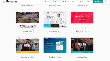 Fortuna - Responsive Multi-Purpose WordPress Theme
