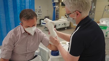 Ulna gutter back slab