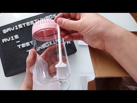 Mini Mélangeur Portable USB Rechargeable avec 2 Bouteilles Tritan Sans BPA, Mélangeur Personnel pour Smoothies