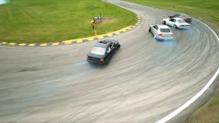 BMW e46 ZHP Drifting All over Ontario! Drone Footage from CSCS, South Point and Sunset Speedway!