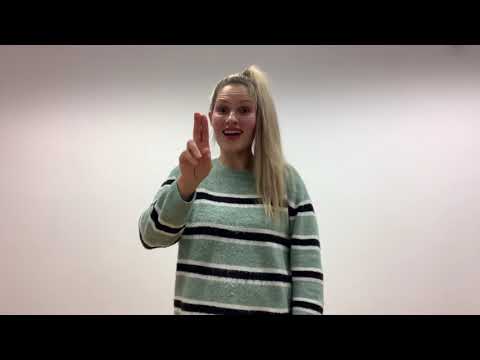 Video: Hvad klapper på tegnsprog?