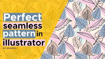 how to design a floral seamless pattern in illustrator
