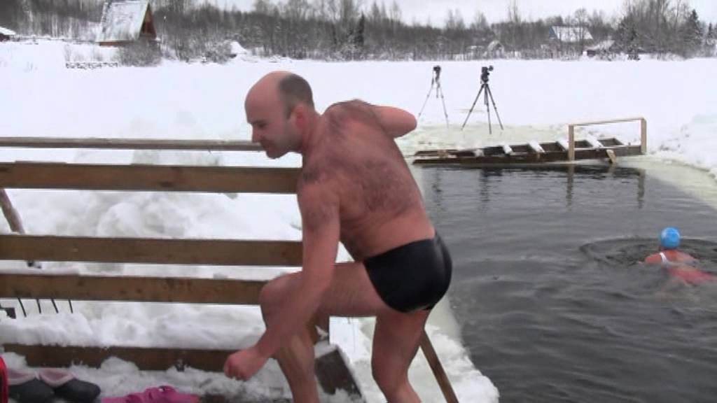 Клуб моржей Строгино на Валдае
