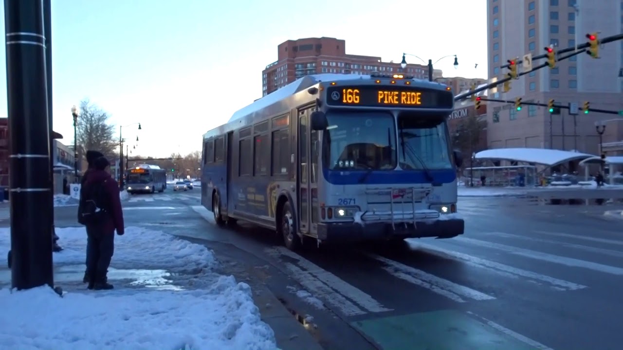 transportation management system WMATA MetroExtra 2006 Orion VII CNG #2671 On Route 16G