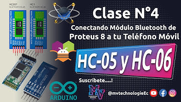 Clase N°4 - Conectando Módulo Bluetooth de Proteus 8 a tu Teléfono Móvil