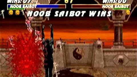 Mortal Kombat Trilogy - Nintendo 64 - Noob Saibot - Fatality 2