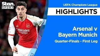 Arsenal v Bayern Munich Highlights | 2023-24 | UEFA Champions League