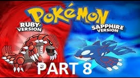 pokemon ruby/sapphire part 8-party at the beach