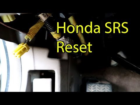 Video: Come si ripristina la luce dell'airbag su una Honda Odyssey del 2005?