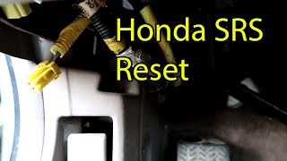 Honda SRS reset