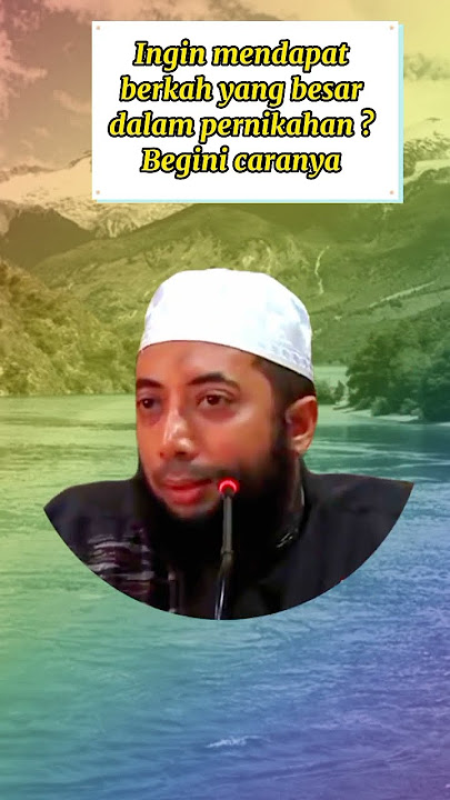 Sedikit mahar berkah besar dalam pernikahan #ustadzkhalidbasalamah #ceramah #islam #kajianislam
