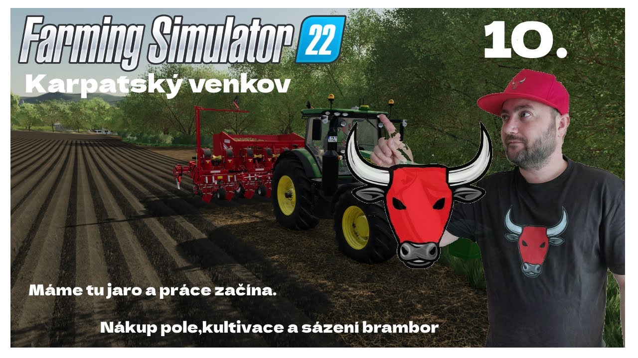Farming simulator 22 | Karpatský venkov #10 jaro je tu |  Lets play |  CZ/SK |