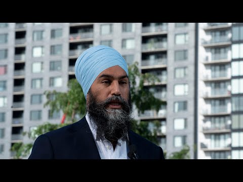 Sept. 1: Jagmeet Singh discusses the housing crisis