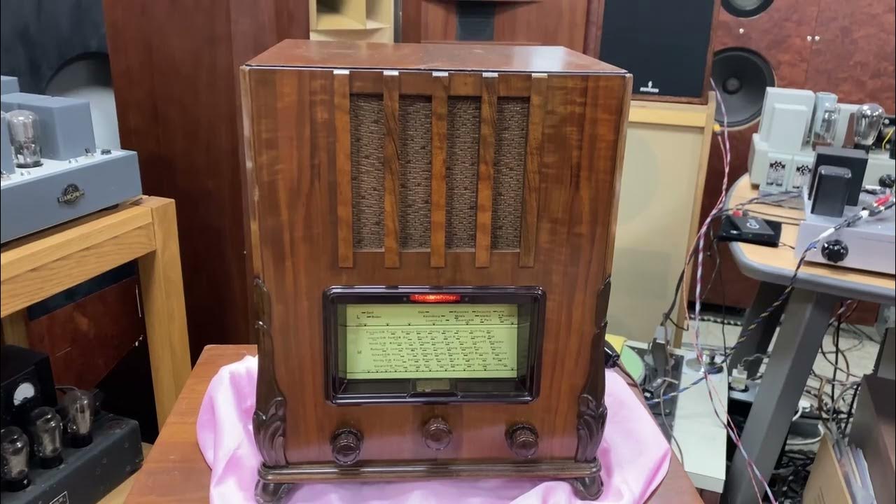 [HD SOUND TEST] 1935 Korting VINTAGE RADIO YouTube