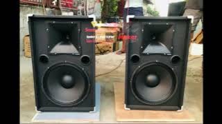 Midhigh box d15 loaded Kevler 500watts & 300watts tweeter