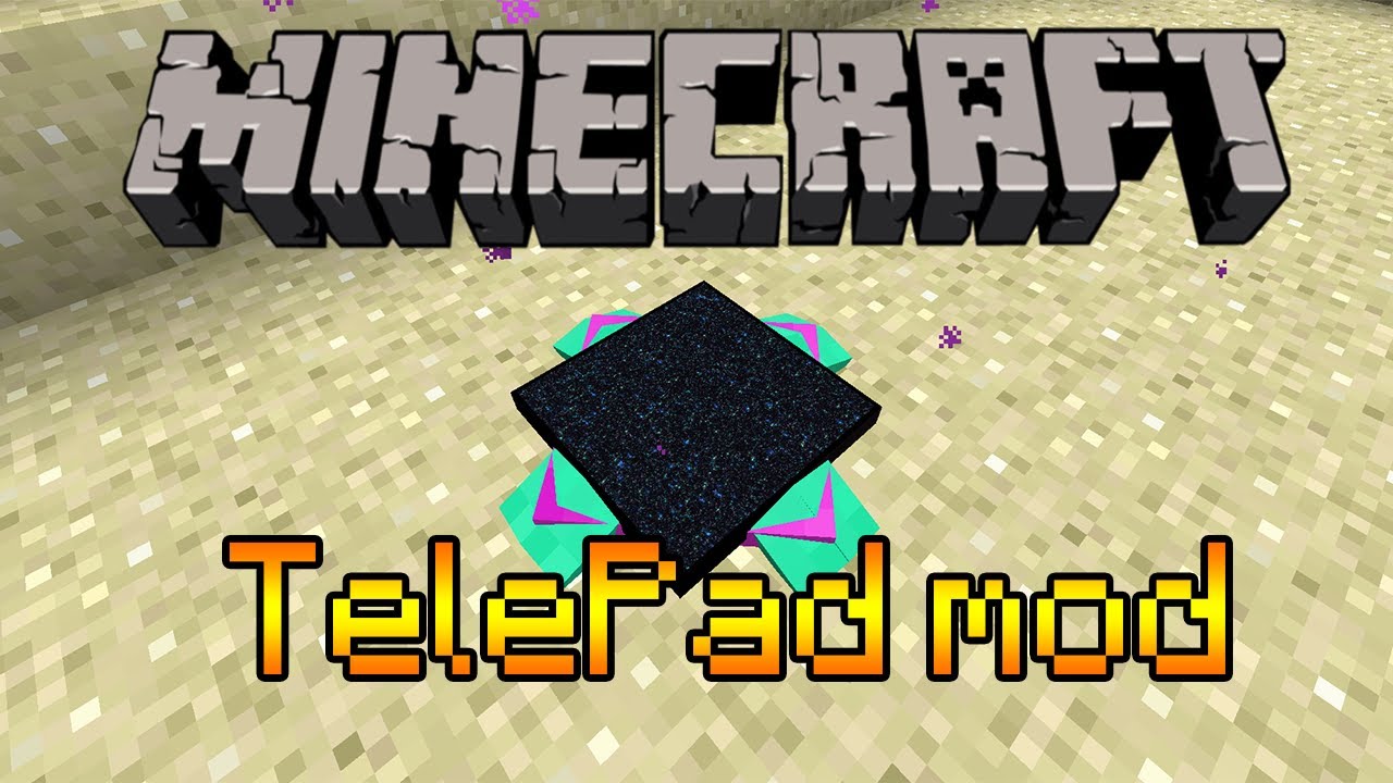 Minecraft telepad mod 1.6.4 - YouTube