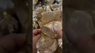How To Make Ribbon Loops For Your Christmas Tree | Christmas Decoratimg Ideas