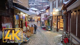 City Life of Safranbolu, Turkey - 4K Virtual Tour with Real City Sounds