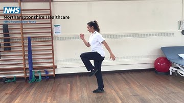 Reverse lunge and knee drive