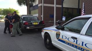 James Collier, arrested for robbing 2 banks in Ocala today, 4//10/15.