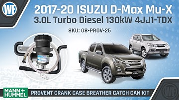 Provent Installation Video Presentation Isuzu D-Max 4JJ1-TCX 3.0L Turbo Diesel - OS-PROV-25 Revised