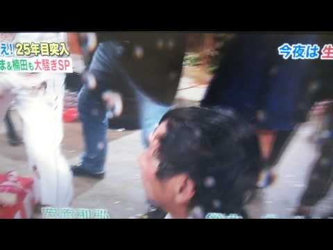 放送事故 ビートたけしが丸見えでさんまと大暴れ