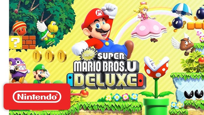 dolor de cabeza cuenta En riesgo New Super Mario Bros. U Deluxe - Launch Trailer - Nintendo Switch - YouTube