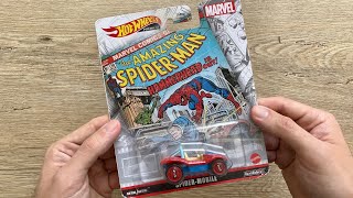 2021 Hot Wheels Premium Marvel The Amazing Spider-Man Spider-Mobile FCM89