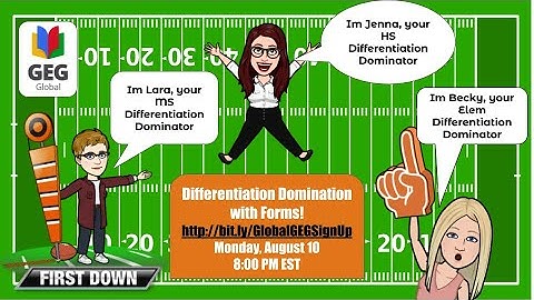 Differentiation Domination with Google Forms