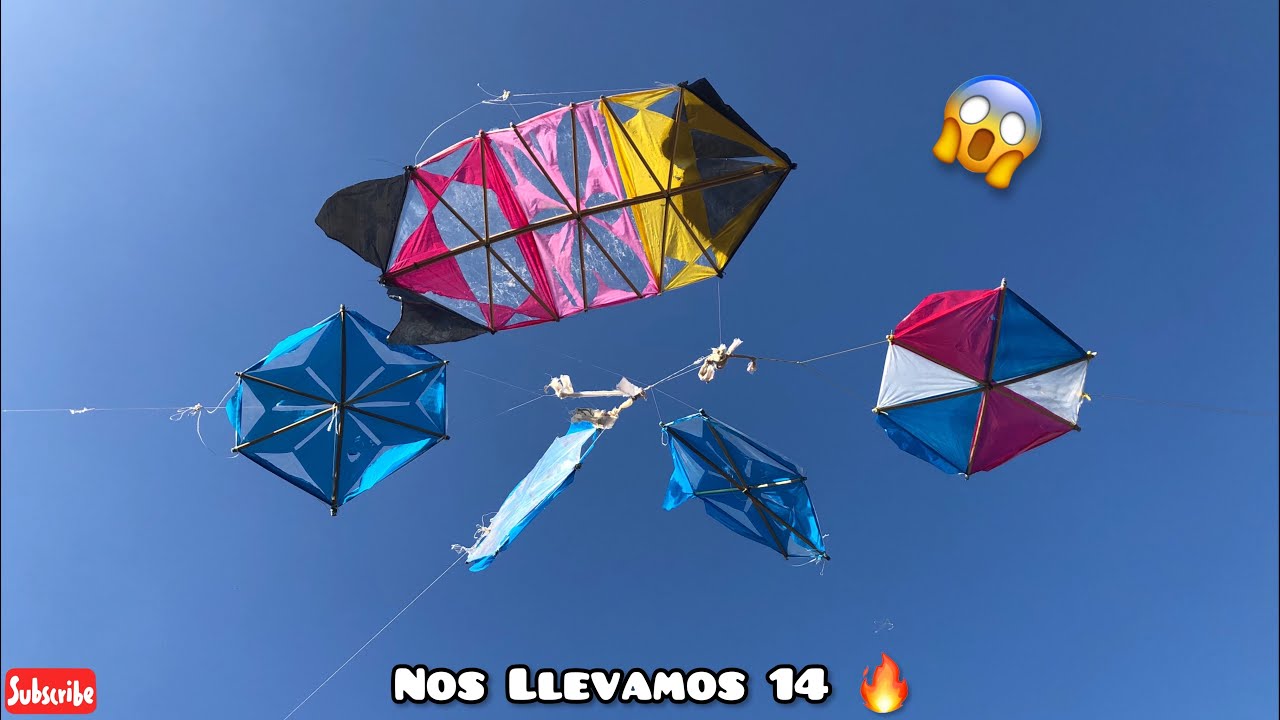 No Llevamos 14 🔥 Chichigua Lajiando Volando Chichigua 😱Haciendo Guiso Papalote O Cometa SportKites