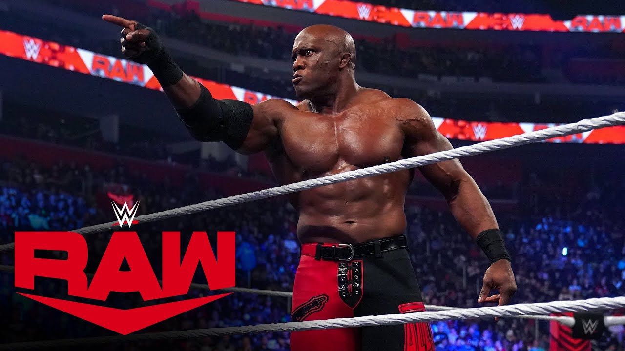Bobby Lashley takes over “The VIP Lounge” and confronts MVP and Omos: Raw, April 11, 2022