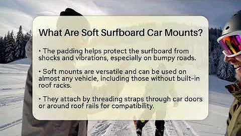 What Are Soft Surfboard Car Mounts? - Action Sports Arena