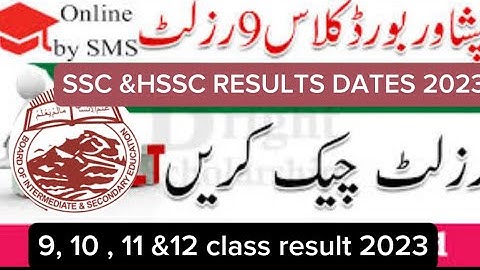 Peshawar board result 2023 | Peshawar board matric result 2023 | Peshawar board intermediate result