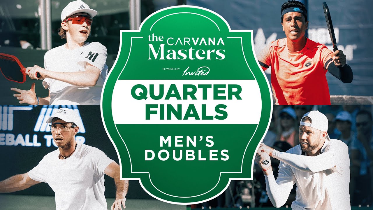 Klinger/Johnson vs Tellez/Sock at the The Carvana Masters