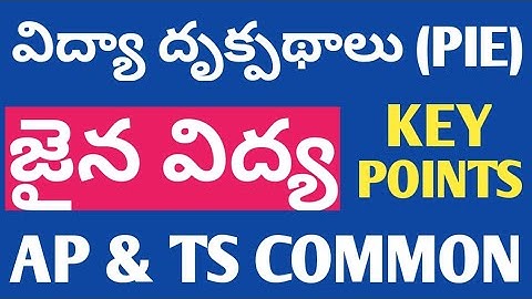AP & TS | జైన విద్య | విద్యా దృక్పథాలు | PERSPECTIVE EDUCATION