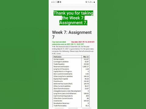 nptel financial accounting assignment answers