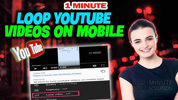 How to loop youtube videos on mobile 2024 (Quick & Easy)