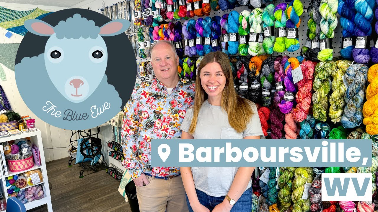 Small but Mighty! The Blue Ewe Yarn Store Tour in Barboursville, WV