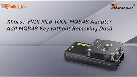 Xhorse VVDI MLB TOOL MQB48 Adapter- Add MQB48 Key without Removing Dash