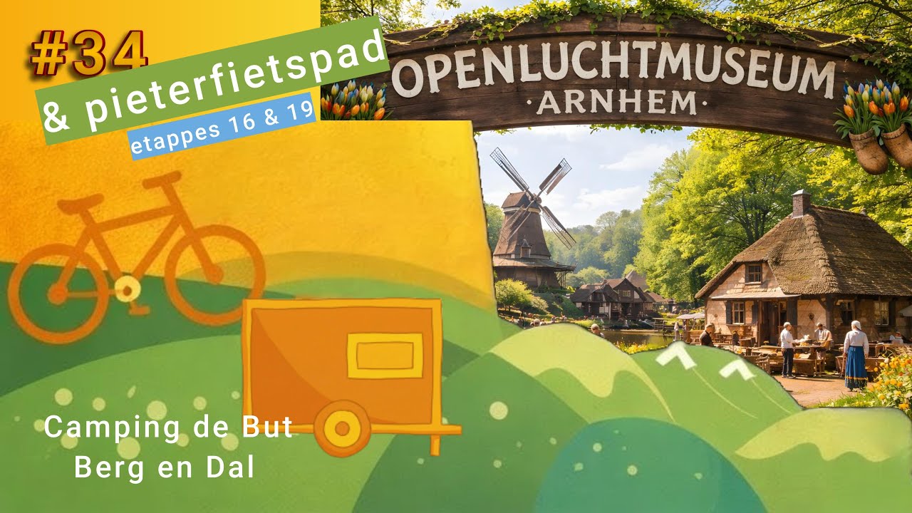 Kamperen in Berg en Dal met Mica | Pieterfietspad & Openluchtmuseum Arnhem