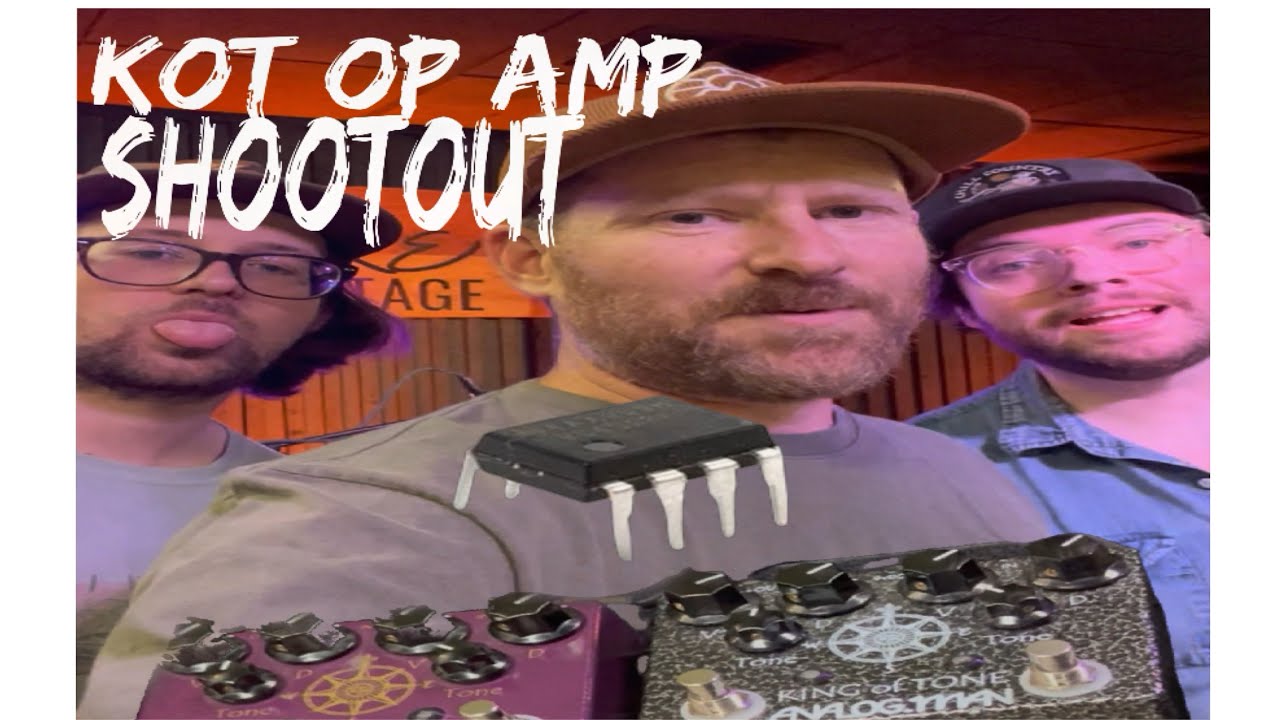 🎸 Operational Amplifier Shootout! | JRC 458D vs OPA 2134 in the King of Tone 🎸