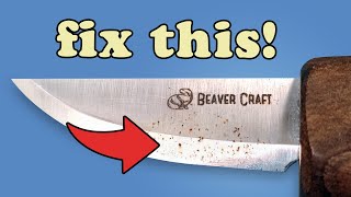 Fixing Rusty Wood Carving Knives and Tools
