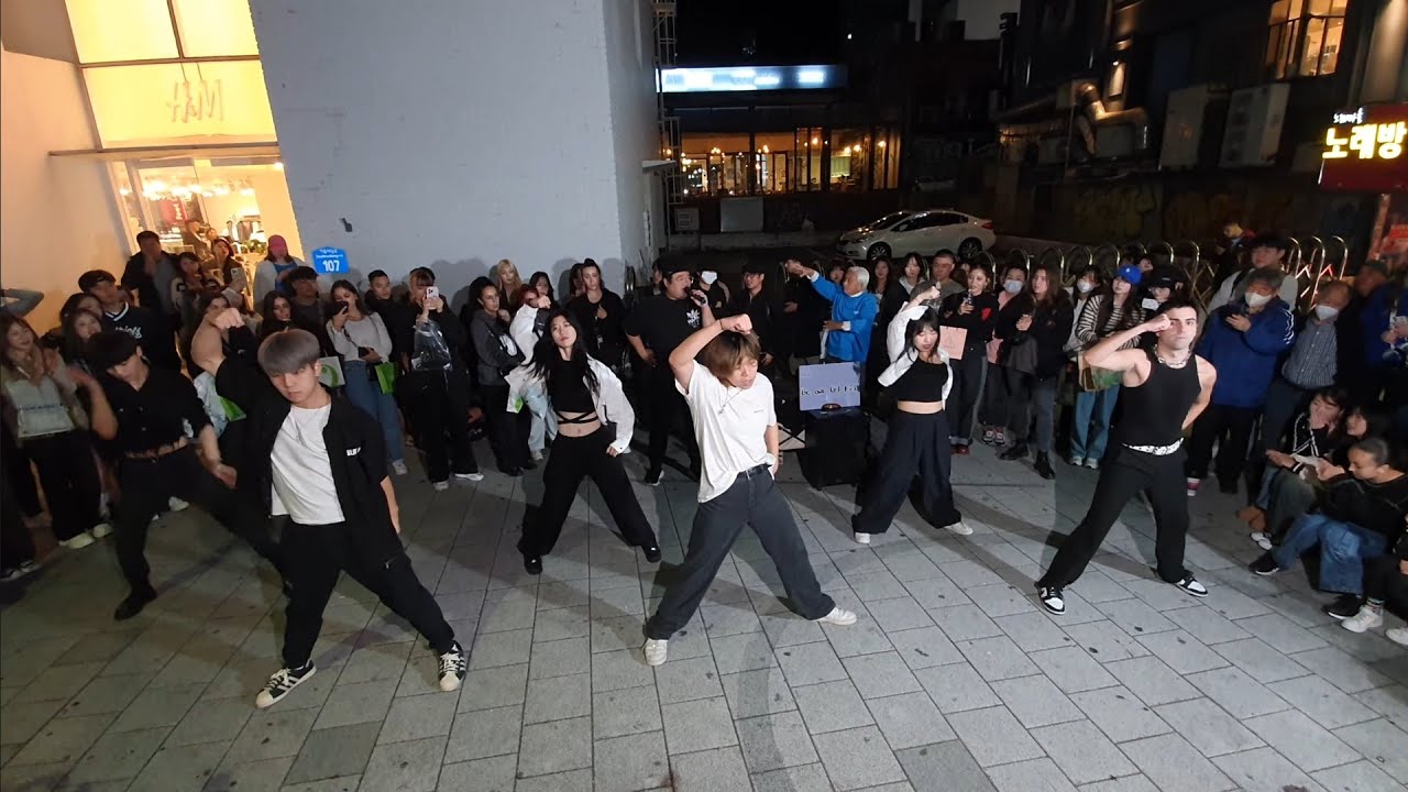 [STREET ARTIST] BE OUR. WITH GUEST. INTERACTIVE HONGDAE SHOW BUSKING. 231024.
