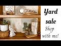 Yard Sale Shop With Me!